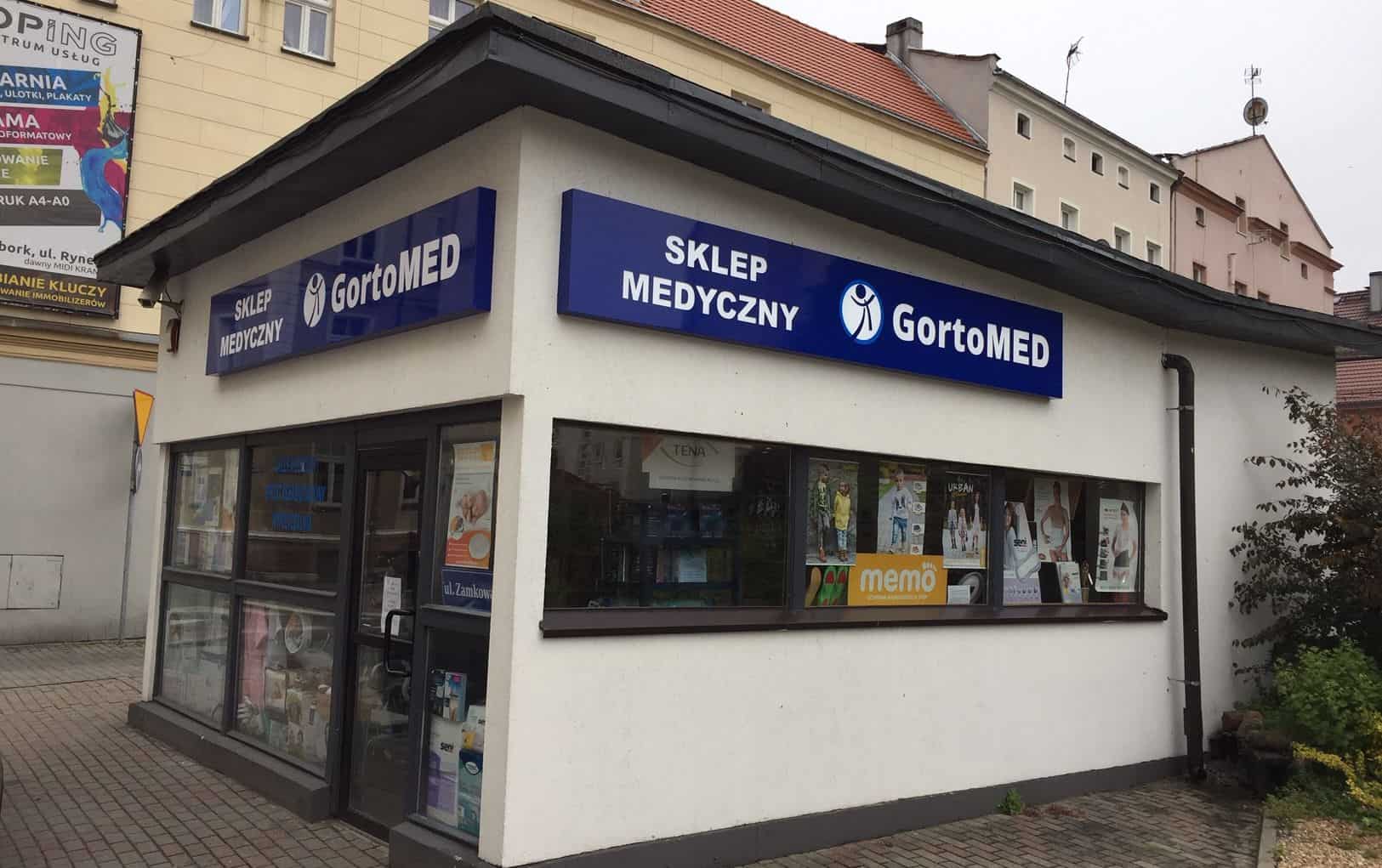 sklep medyczny ulica Zamkowa sklep medyczny Kluczbork
